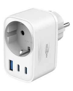 USB-Ladegerät Home Socket HS330 / 3 A / 30 W / 3 Port