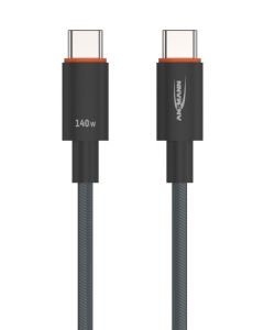 USB-C Kabel mit Display, 60 cm anthrazit