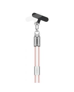 Lanyard cable USB-C to Lightning, 120 cm/pink