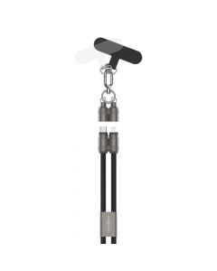 Lanyard cable USB-C to Lightning, 120 cm/black