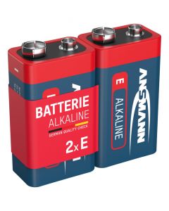 Alkaline Batterie Block E / 6LR61 2er Karton