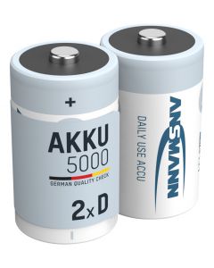 NiMH Akku Mono D 5000 mAh maxE 2er Karton