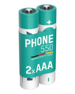 Dect NiMH Akku Micro AAA 550 mAh maxE 2er Blister