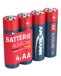 Alkaline Batterie Mignon AA / LR6 4er Papierblister
