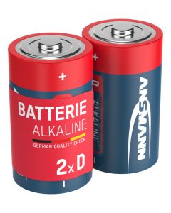 Alkaline Batterie Mono D / LR20 2er Papierblister