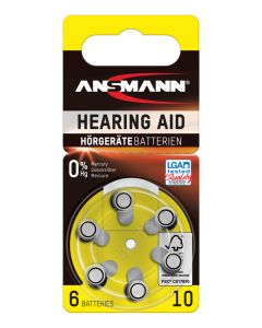 Hearing Aid batteries Type 10 / PR70