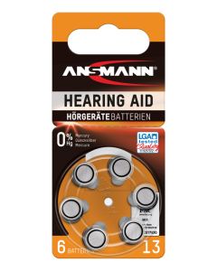 Hearing Aid batteries Type 13 / PR48