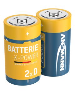 X-Power Alkaline Batterie Mono D / LR20 2er Papierblister