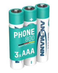 Dect NiMH Akku Micro AAA 800 mAh maxE 3er Blister