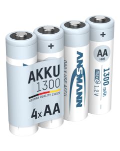 NiMH Akku Mignon AA 1300 mAh maxE 4er Blister