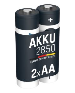  NiMH Akku Mignon AA Typ 2850 (min. 2650 mAh) 2er Blister