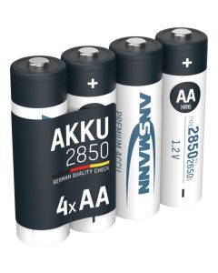  NiMH Akku Mignon AA Typ 2850 (min. 2650 mAh) 4er Blister