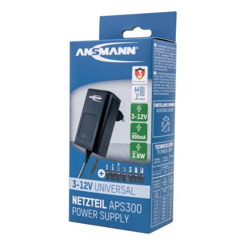 InLine Universal Steckernetzteil 12V/24W - Flexibel & sicher bei voelkner für 13