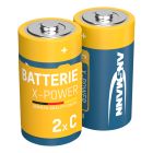 X-Power Alkaline Batterie Baby C / LR14 2er Papierblister